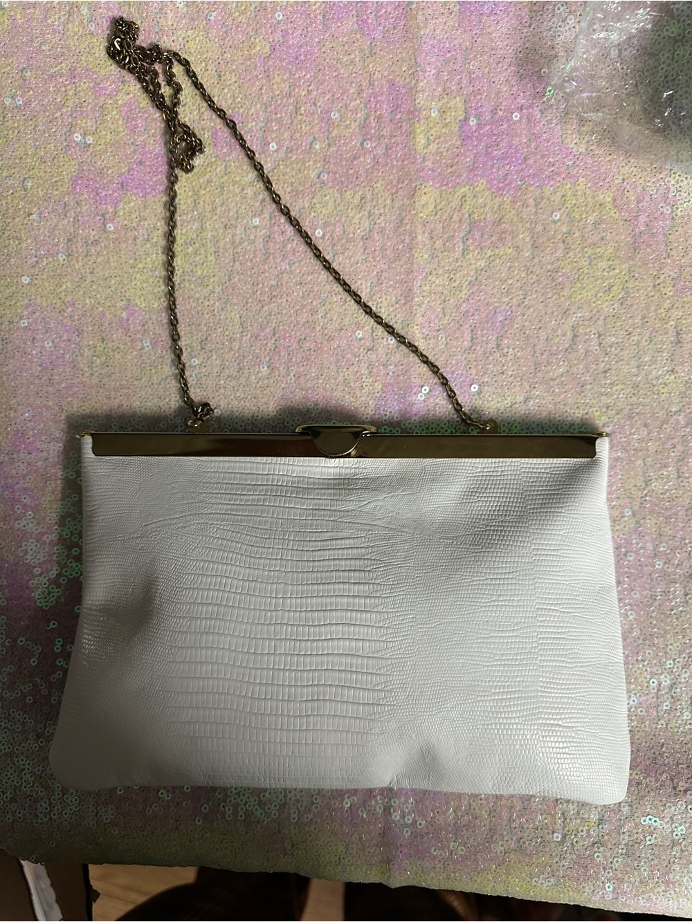 Vintage genuine leather purse never used